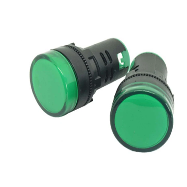 Good Price 12mm pilot Light 10mm Mounting Hole Indicator Lamp 12v 24v 220v Small Electronic signal Red Green Yellow