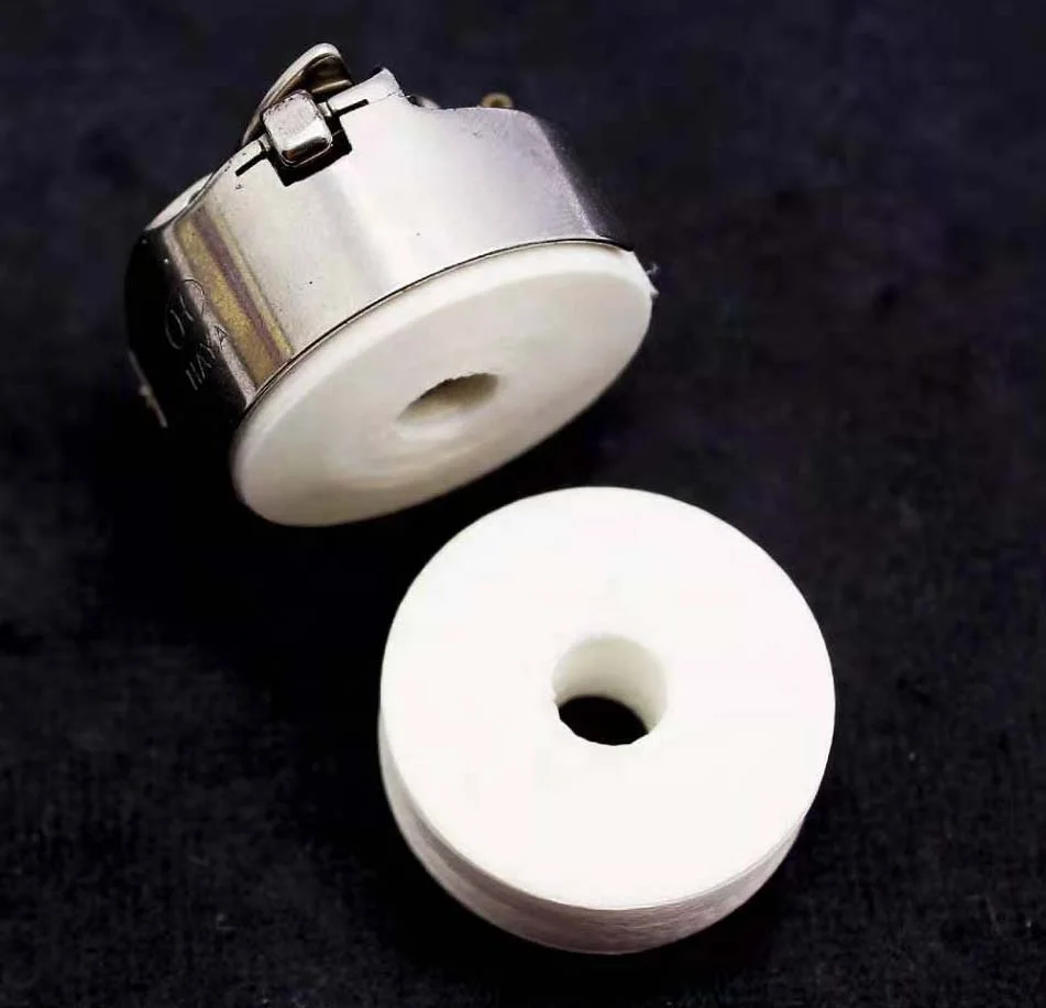 75D/2  100% Polyester New model Coreless white Bobbin  thread for embroidery machine bobbin