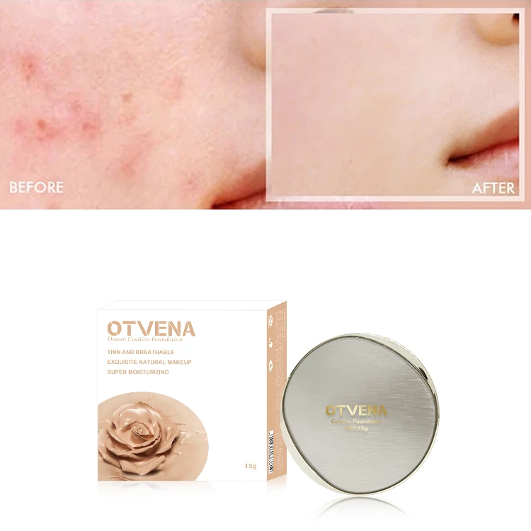 OEM ODM оптовая продажа OTVENA Органическая Корея влага воздух spf 50 куб. См подушка основа частная торговая марка