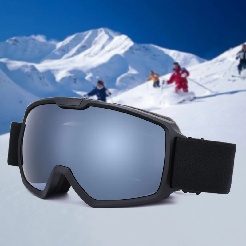 Best Selling Custom Cylindrical Lens Outdoor Sport Snow Goggle Glasses Men Women Snowmobile Ski Googles