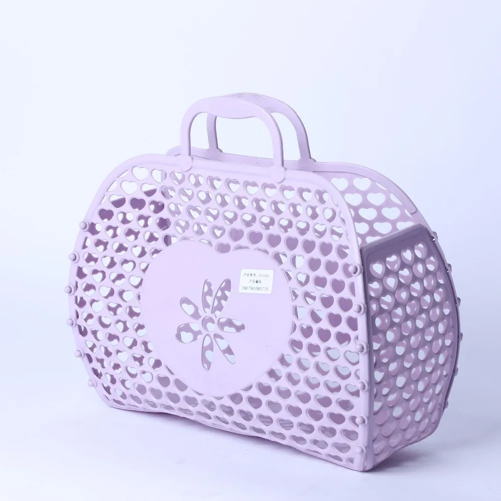 hot selling wholesale waterproof portable outdoor cheap durable portable plastic shopping basket storage basket