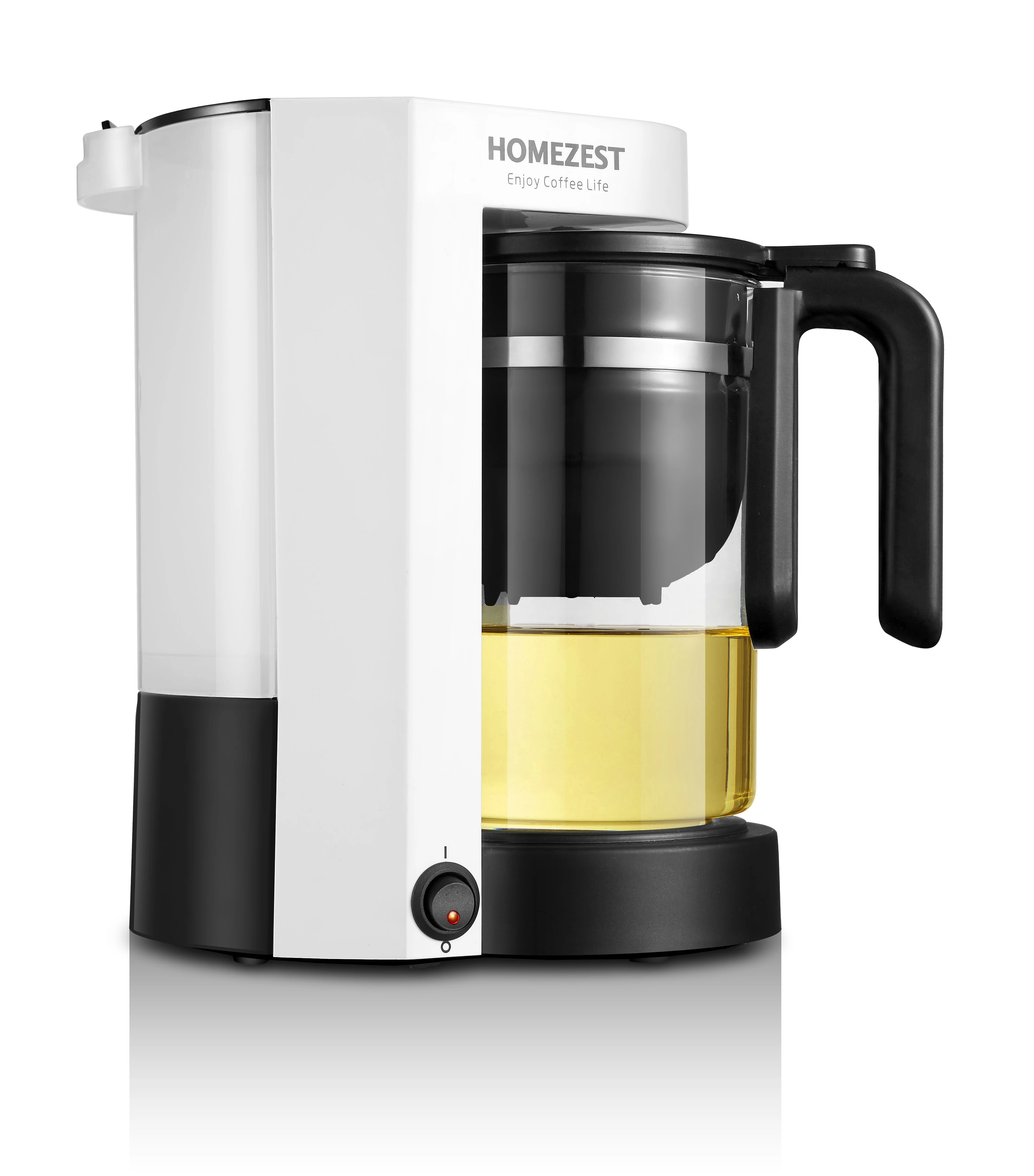 
HOMEZEST CM-310 0.65L DETACHABLE WATER TANK AUTOMATIC COFFEE AND TEA MAKER DRIP COFFEE MACHINE 