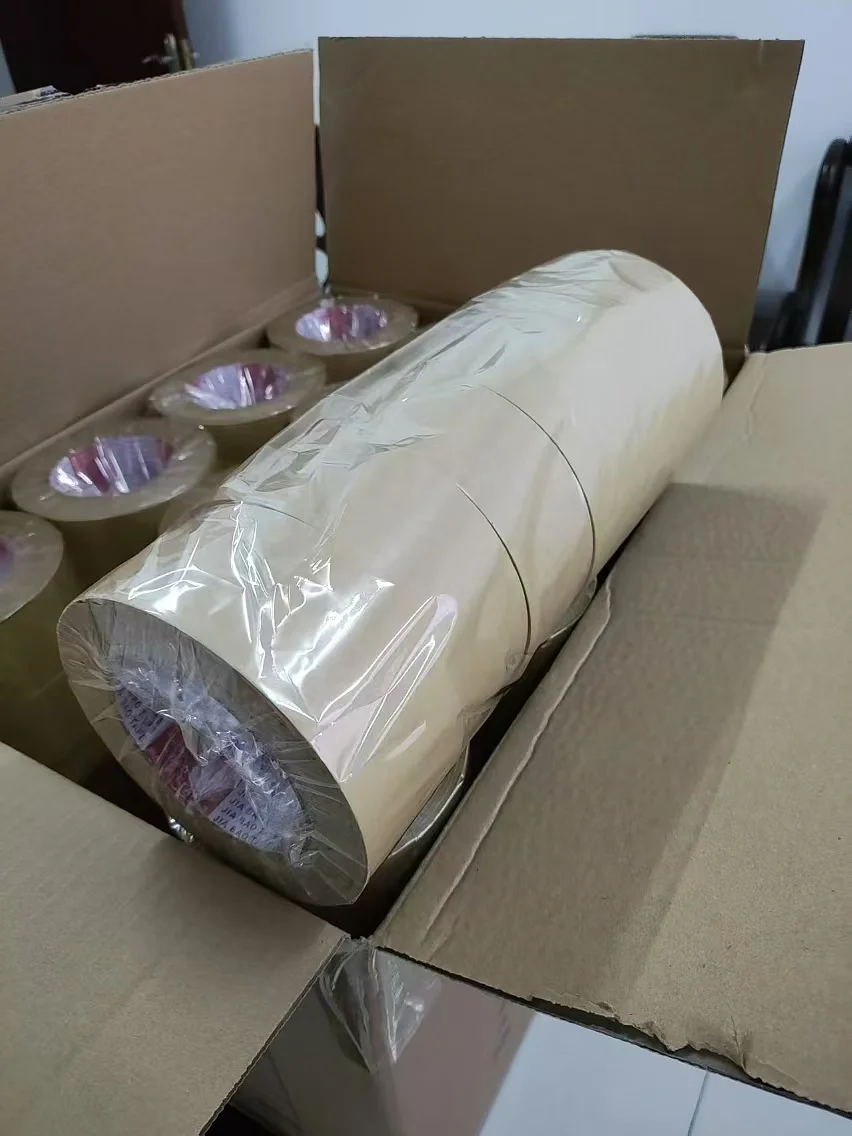 Хорошие продажи продуктов термоплавкая клейкая крафт-бумага крафт-лента оберточная бумага с крафт-лентой