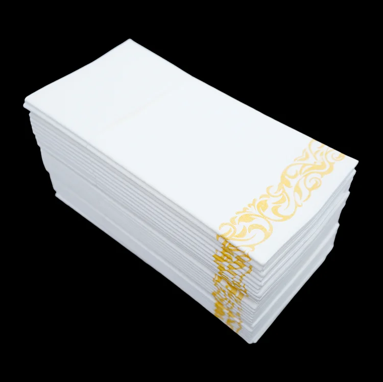 Free Sample Airlaid Color Paper Napkins Custom Dinner Napkins Dining Cutlery Pocket Napkins