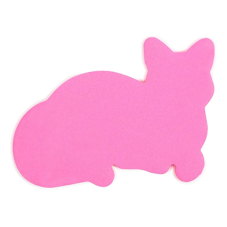 
6 Colors, 2.8 x 2.7 in,18 Pack Chat Shaped Sticky Notes Memo Notepad 