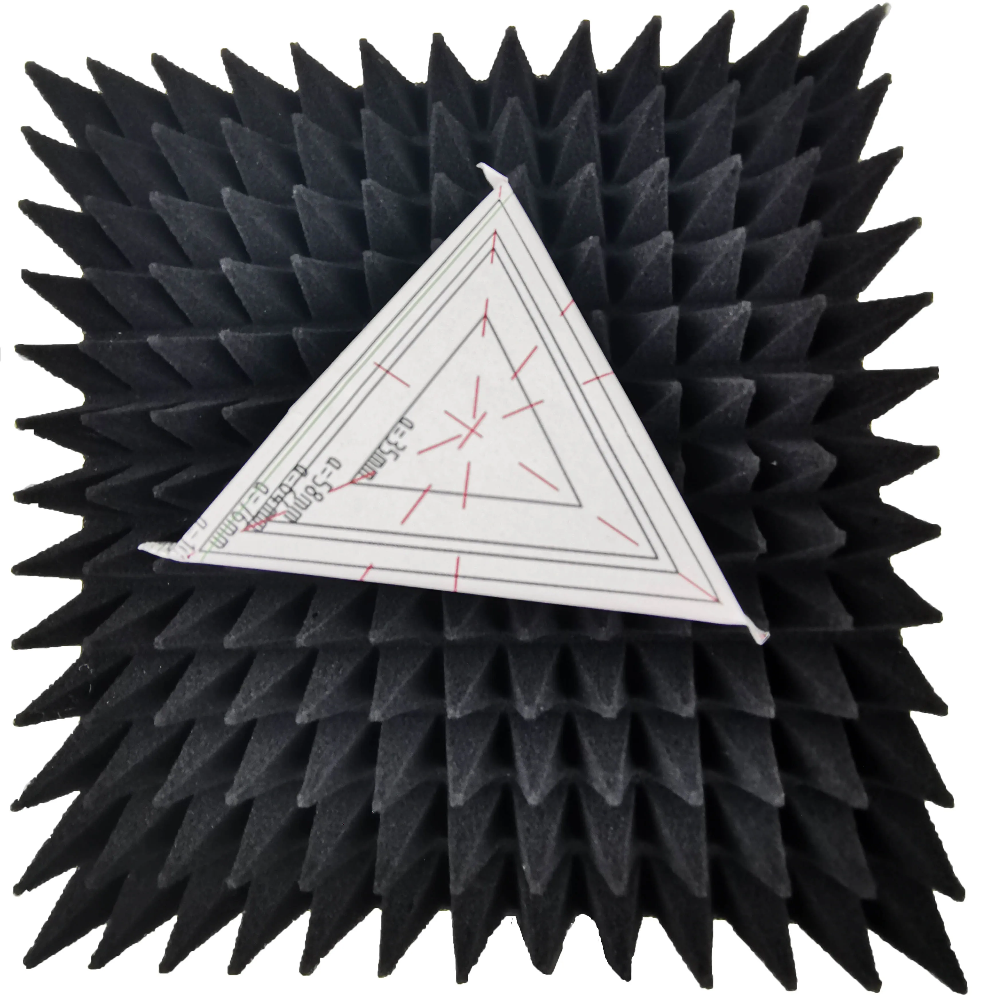 Radar angle reflector with bracket