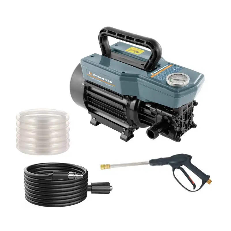 GRANDFAR Mini Electric 50 bar 5.2Mpa hand held Portable High Pressure Car Washer Restaurant Car Pressure Washer