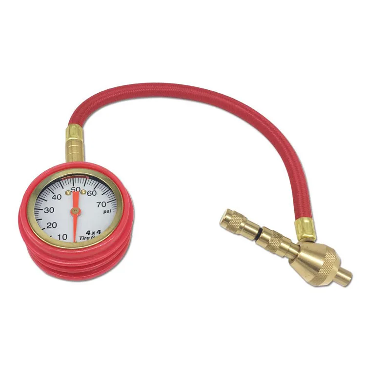 high accuracy 200PSI automobile inflator dial tyre pressure gauge