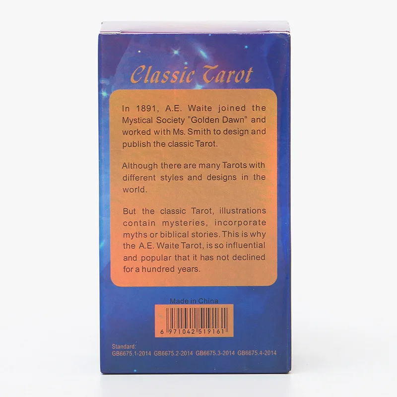Manufacture Printing Tarrot Oracle Cards Tarot Cards Printing Set With Guide Book For Sale