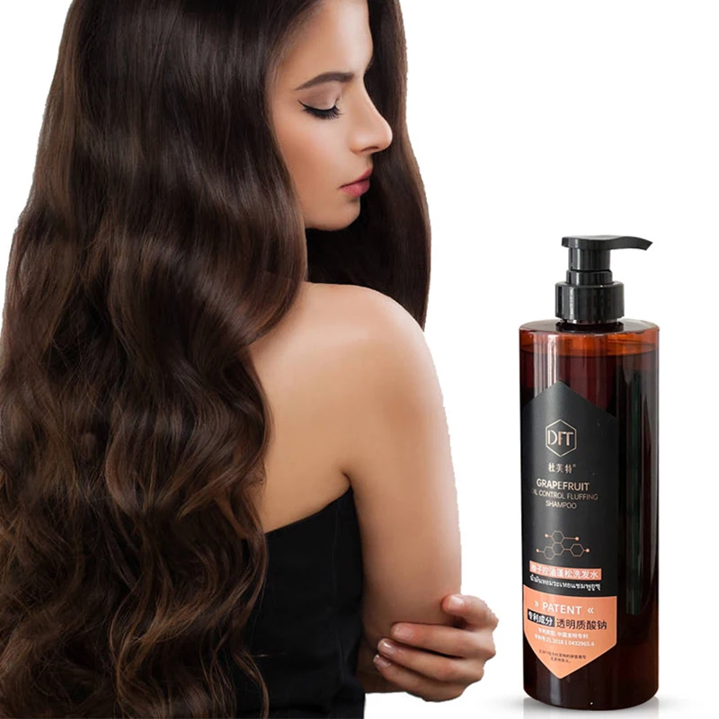 OEM Sulfate Free Shampoo Organic Natural Grapefruit Silicone Free Anti Hair Loss Turmeric Hair Growth Shampoo