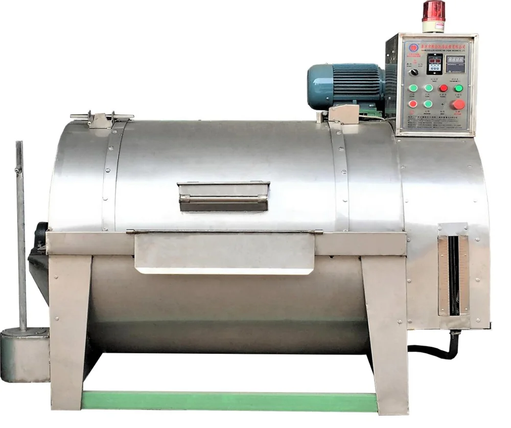 100KG-220LBS horizontal washing and dyeing machine/ laundry machine denim washing machine jeans washer