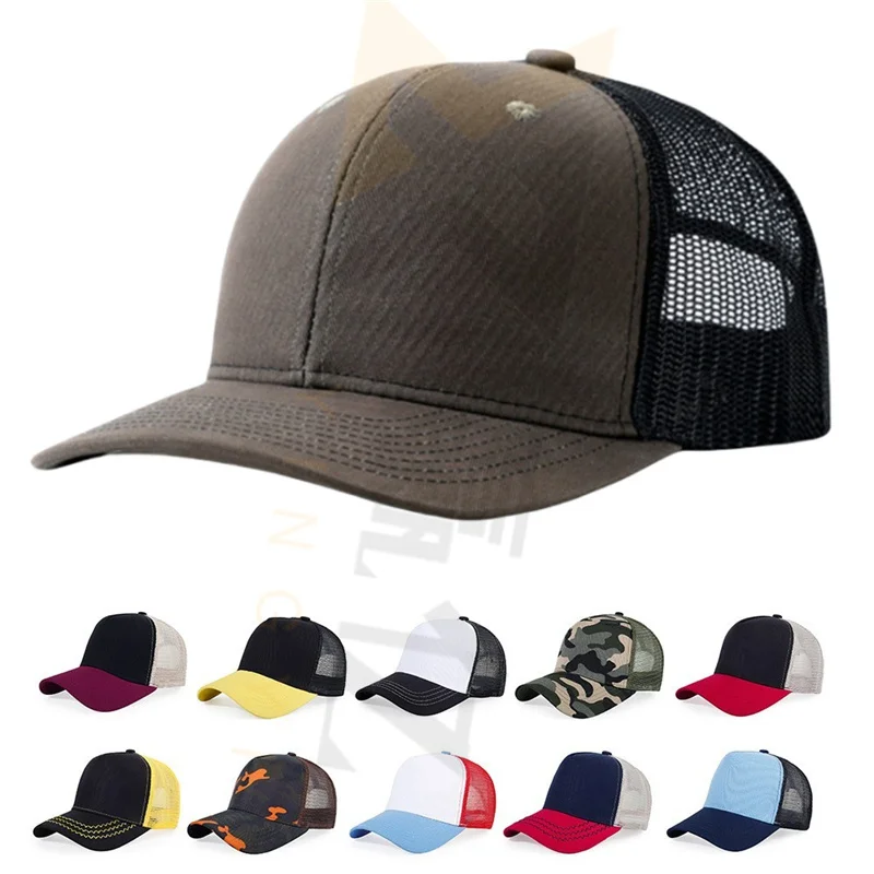Cycling Running Baseball Tennis Mesh Hat Breathable Quick Dry Cap Bone Snapback Male Climbing Running Sport Hats Caps