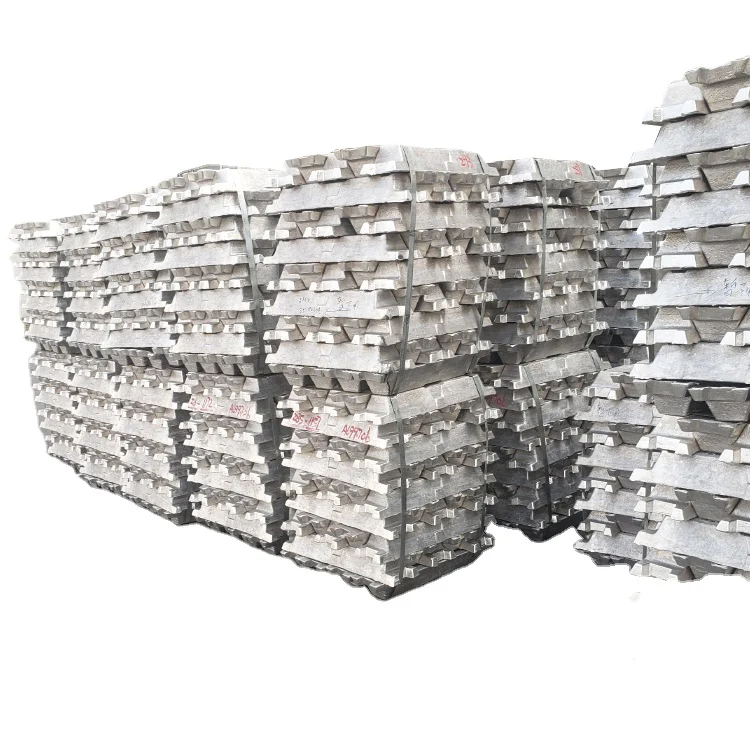 Первичные 99.99% алюминиевые слитки по лучшей цене, оптовые алюминиевые слитки 99.7% A7 для продажи