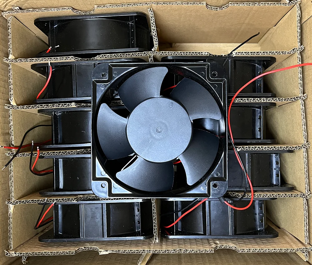 Car fan 6 inch 150mm metal heat resistant fans 12v 24v 3000rpm industrial exhaust fan motor
