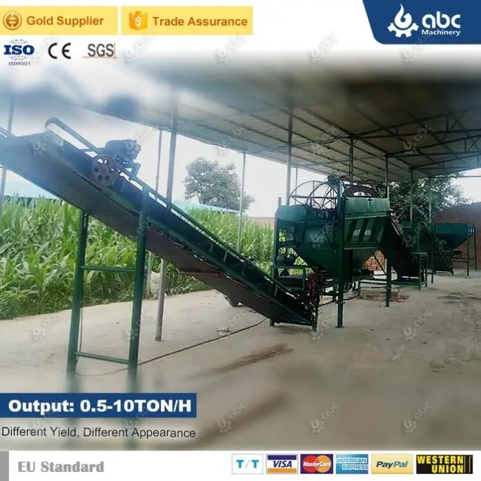 Dust Free Complete Pig Manure Chicken Manure Organic Fertilizer Pellet Machine for Making Compost Pellet Animal Manure