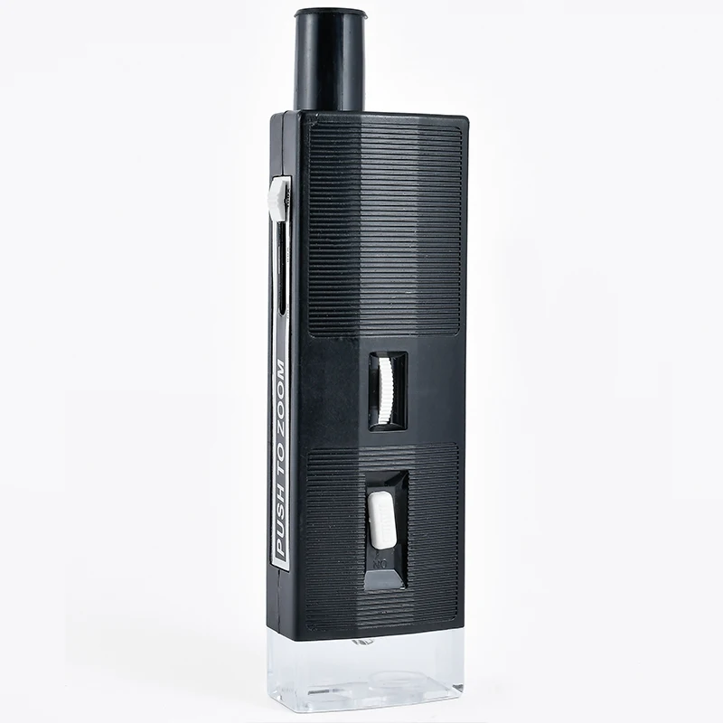 Factory with light 60-100x with base microscope portable magnifying glass adjustable focus fiber optic microscope