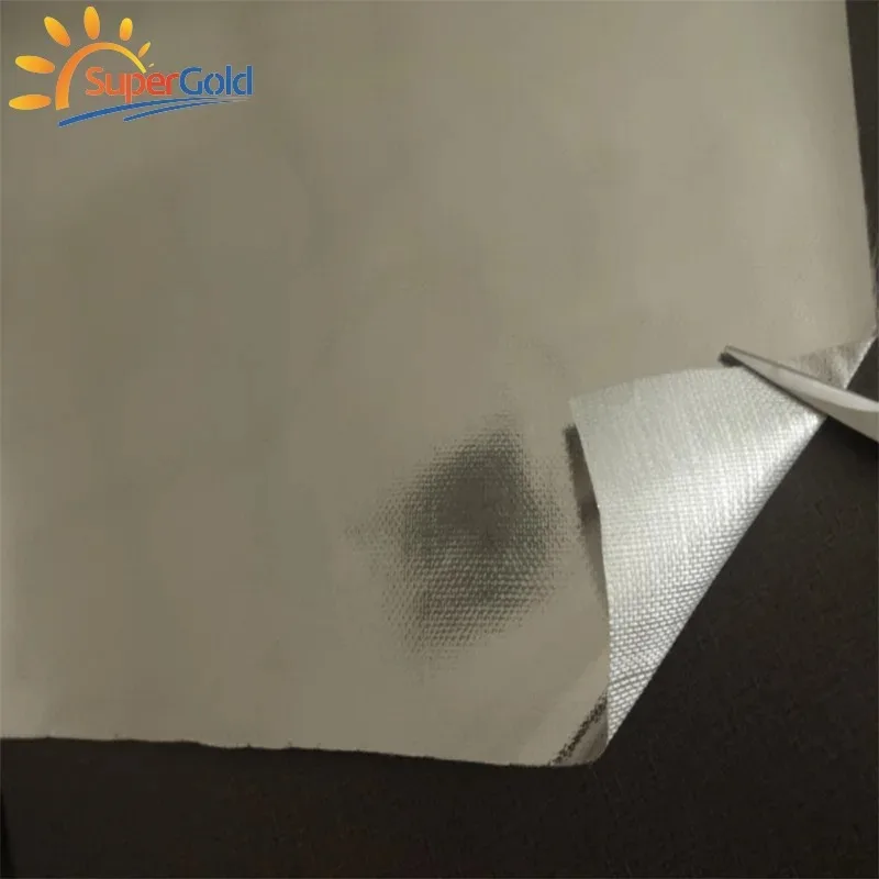 SuperGold woven aluminum foil film fireproof aluminum foil roll for insulation blanket
