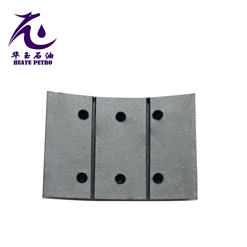 Drawworks spare parts Brake Pad for drilling and workover rigs
