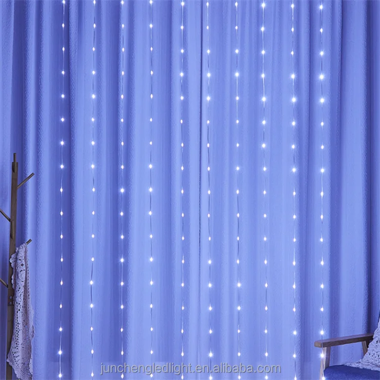 Decoracion de Navidad Leather Wire Led Garland Fairy Curtain Light