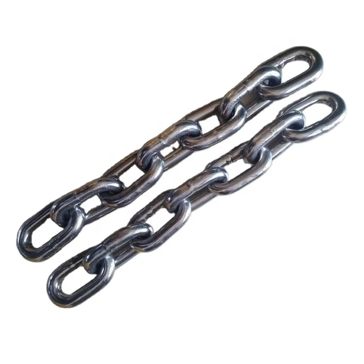 AISI 304 316 DIN 5685 из нержавеющей стали с короткими звеньями Цепи