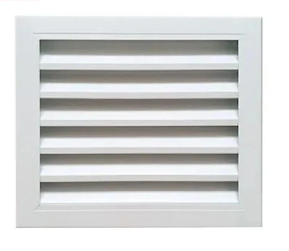 Cheap Price White Air Louver Shutter Aluminum Louver Air Conditioning Louvers Exhaust Fan aluminum luvers air away
