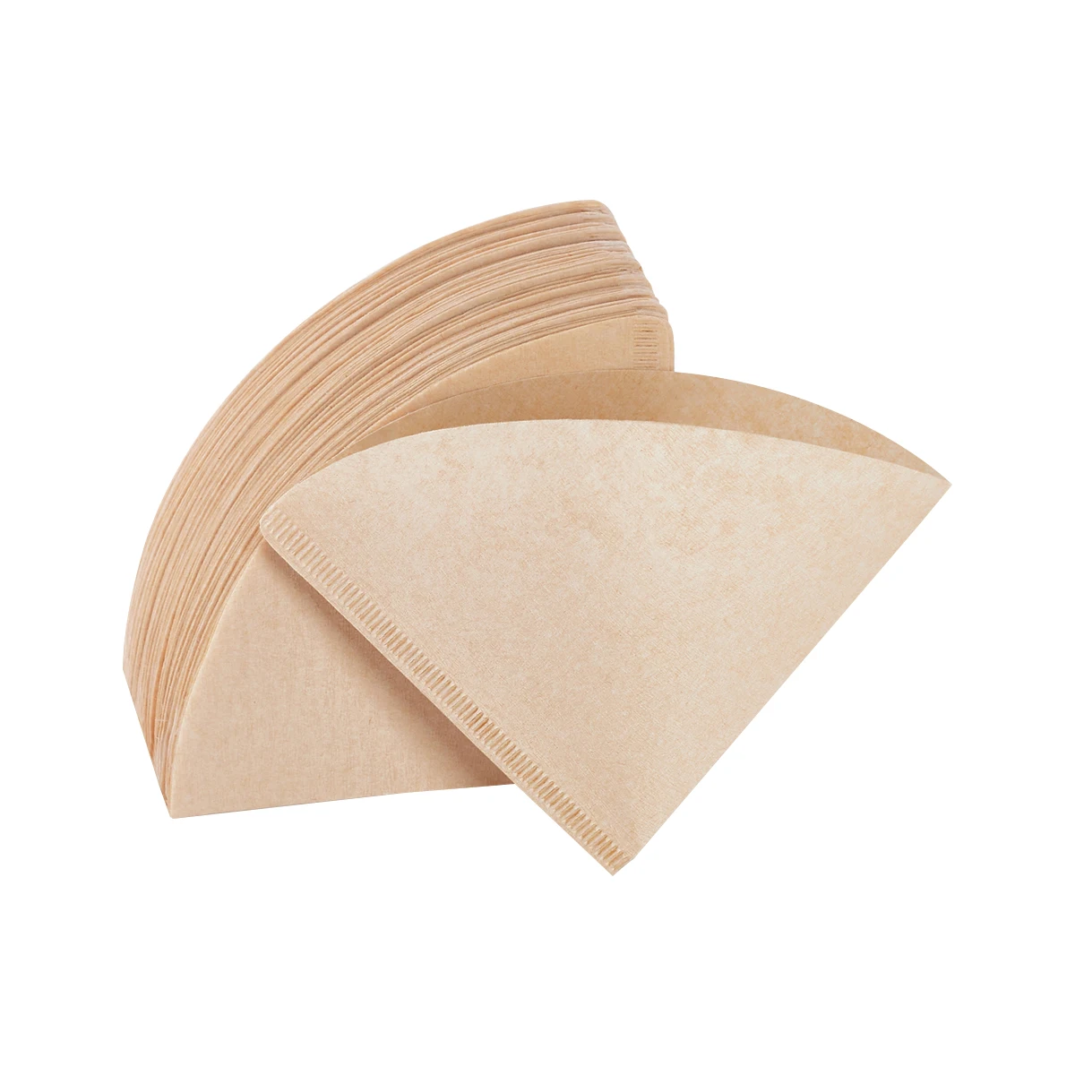 LHS Coffee Paper Filters 100 Count Disposable Cone Coffee Filters for Pour Over and Drip Coffee Maker