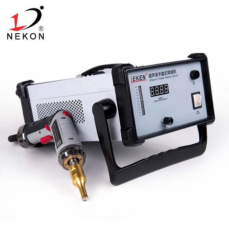 Plastic non woven fabric portable ultrasonic spot welding machine