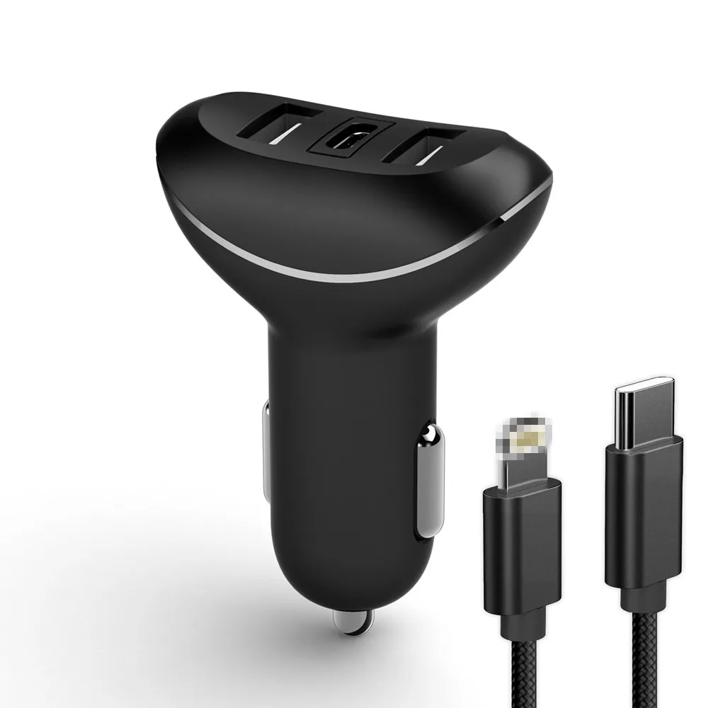 mobile car mobile accessories 5V 4.8A dual car charger for phone xs