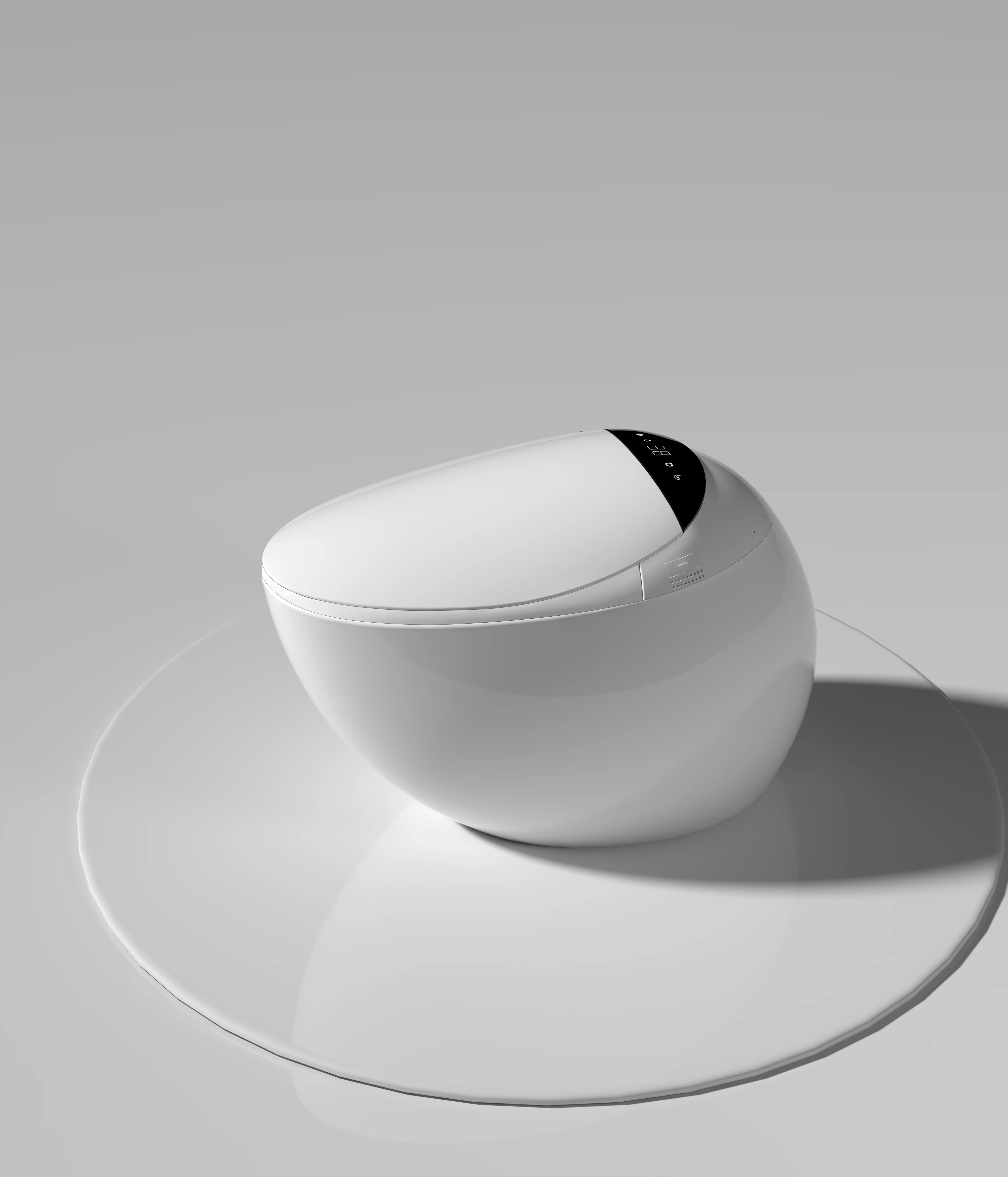 2024 Ceramic siphon one-piece Smart Toilet automatic washer toilet seat  Intelligent Floating Floor Mounted Toilet