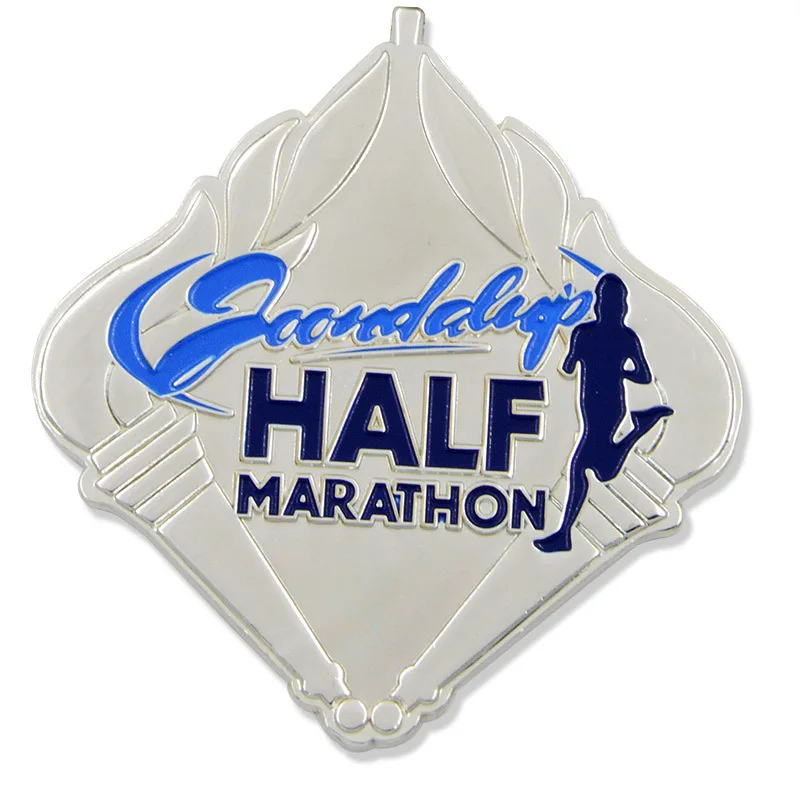 Wholesale Cheap Custom Logo Medal Metal Marathon Sport Weightlifting Judo Medal Gold And Silver Medal