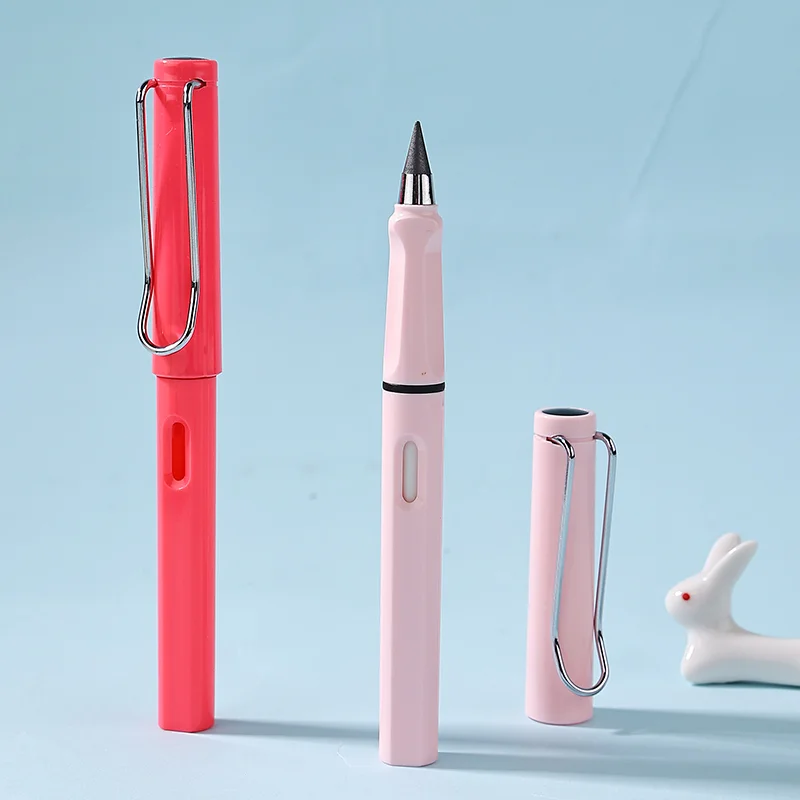 Новинка 2022 пластиковый зажим с наконечником Forever наконечник без чернил долгое время работы карандаш ластиком