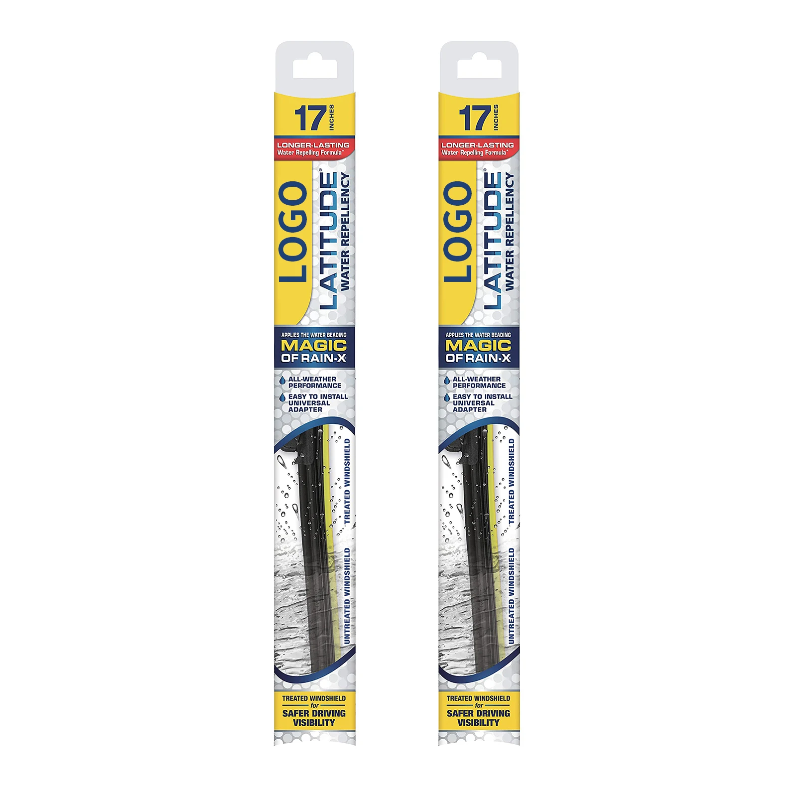 New Product Ideas 2024 Car Exterior Accessories 2 in 1 Water Repellent Wiper Blades for Most Vehicles