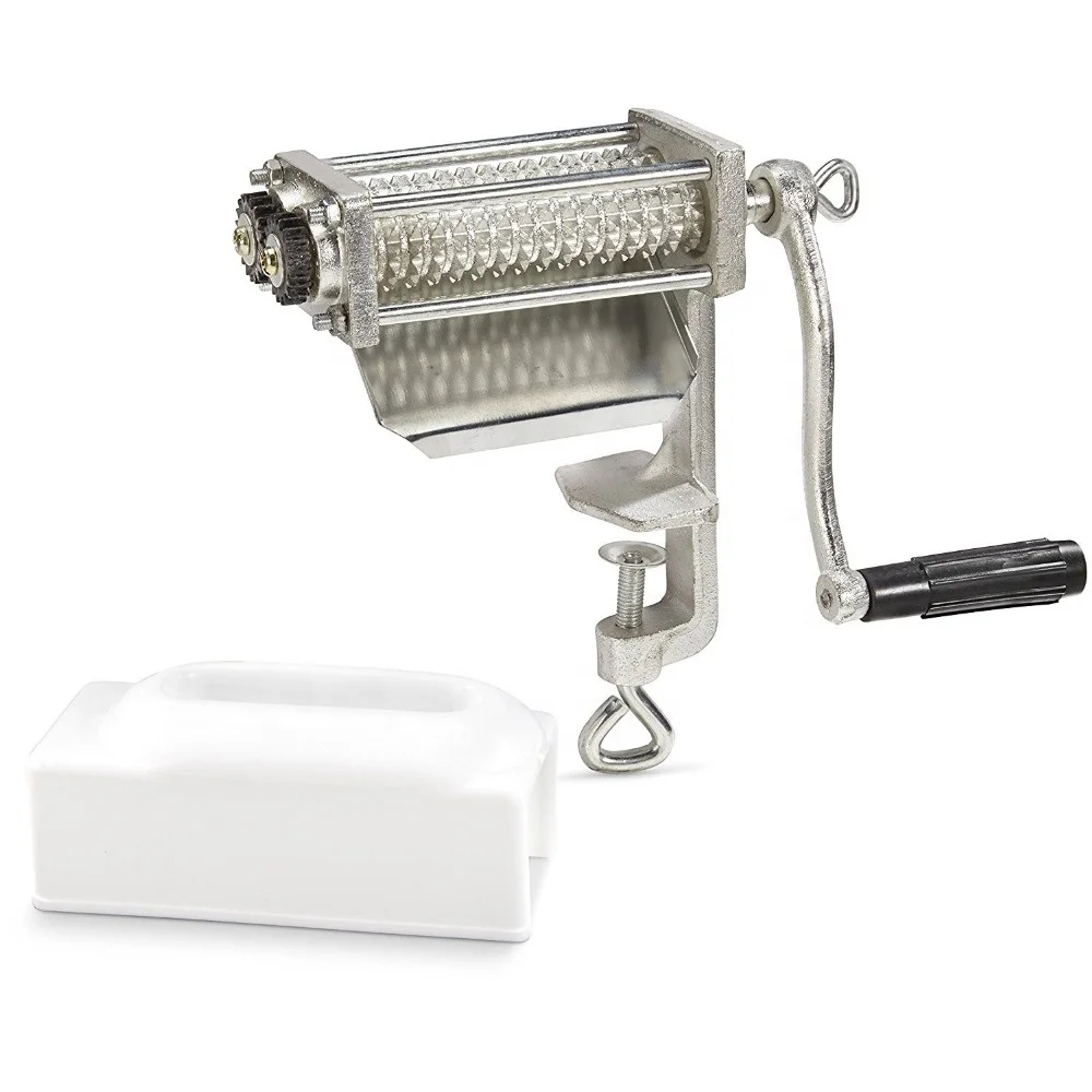 Hand Operated Geared Teeth Meat Cuber Tenderizer