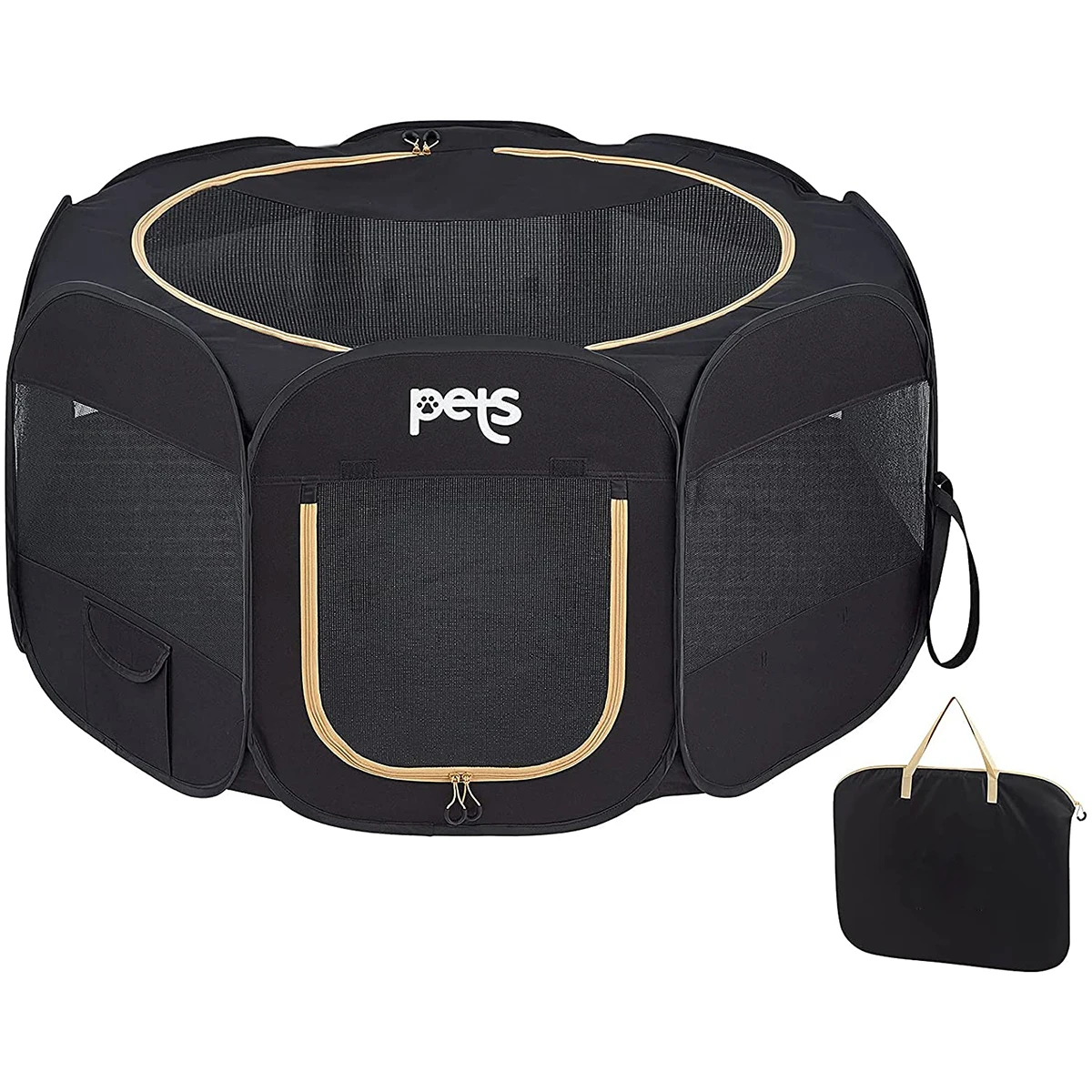 Strong Customize Ability -Portable Foldable Octagon Pet playpen pet corralito outdoor use  outdoor Exercise Pen pet cage tent