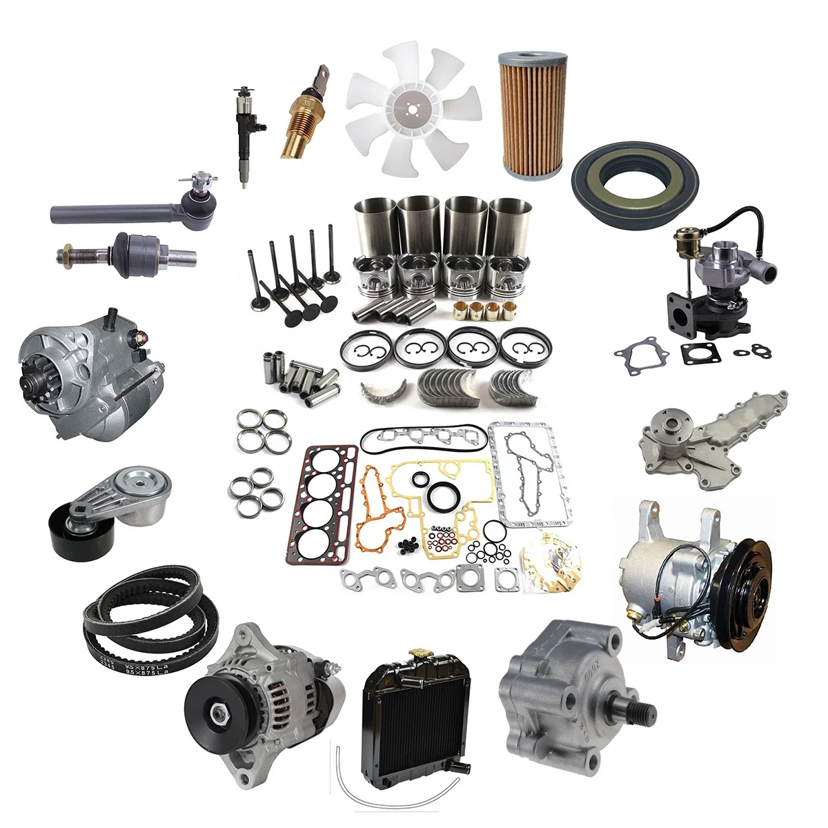 Aftermarket Air Conditioning Compressor 7375988 For Bobcat Compact Tractor CT2535CH CT2540CH CT5545CH CT5550CH CT5555CH CT5558CH