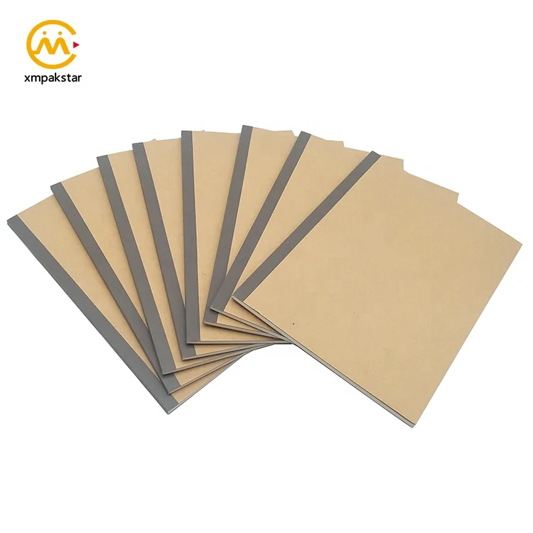 Factory wholesale customised Kraft paper cover stationary note book school composition notebook for student