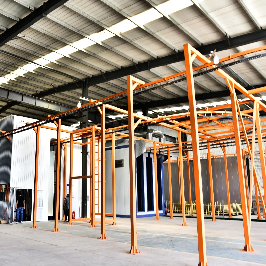 Cheap Price Metal Frame Automated Powder Coating Lines Factory Directly