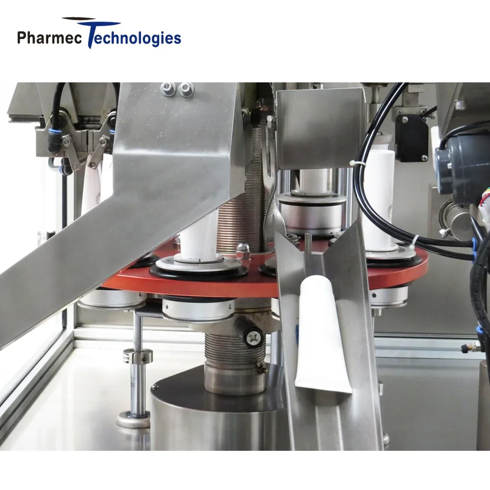 Automatic Cosmetic Liquid Cream Ointment Toothpaste Soft Tube Filler and Sealer Plastic Tube Filling Machine