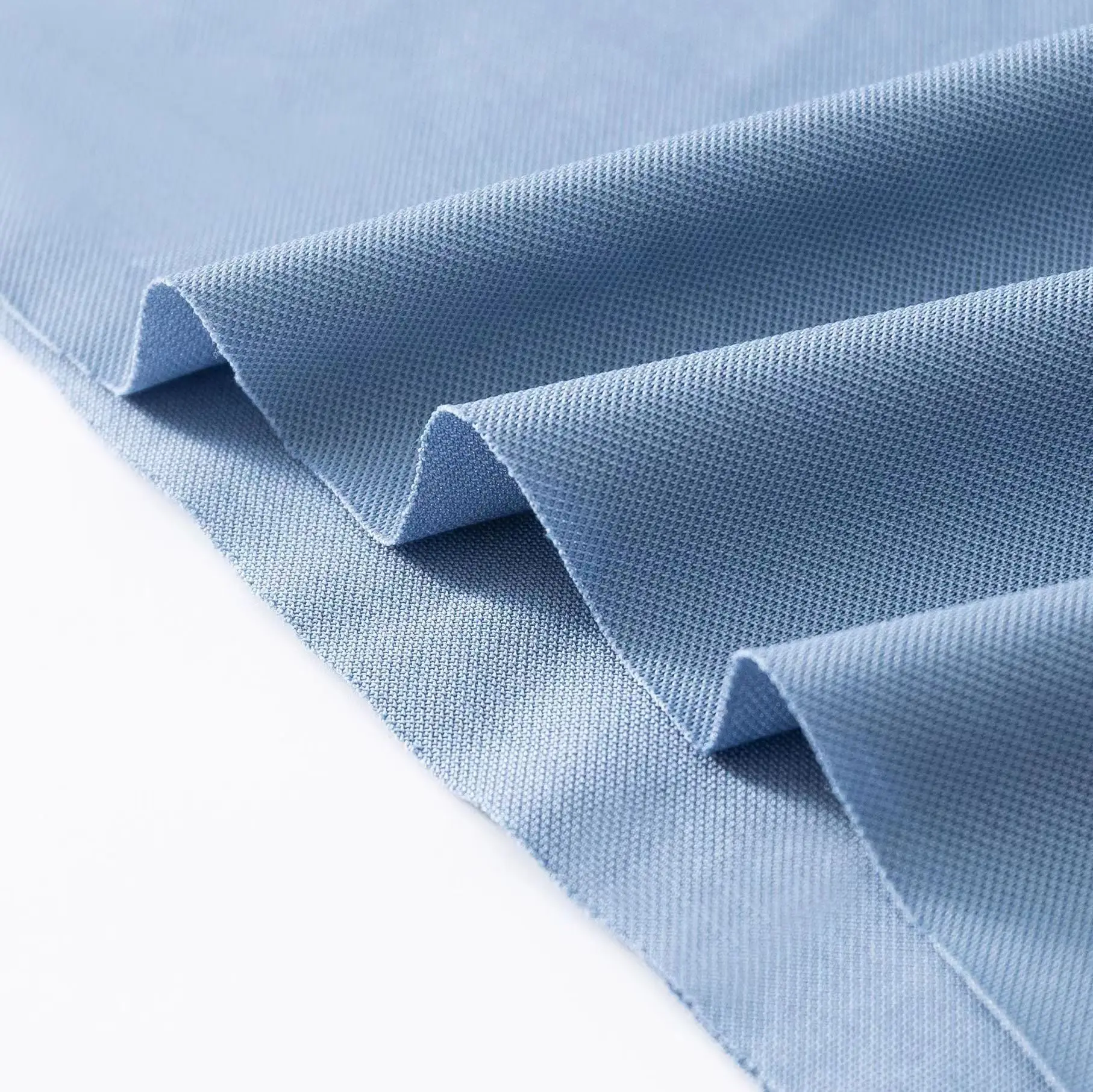 61% long staple cotton 33% super fine denier polyester 6% linen large mercerized 165gsm high-end knitted fabric for men pants