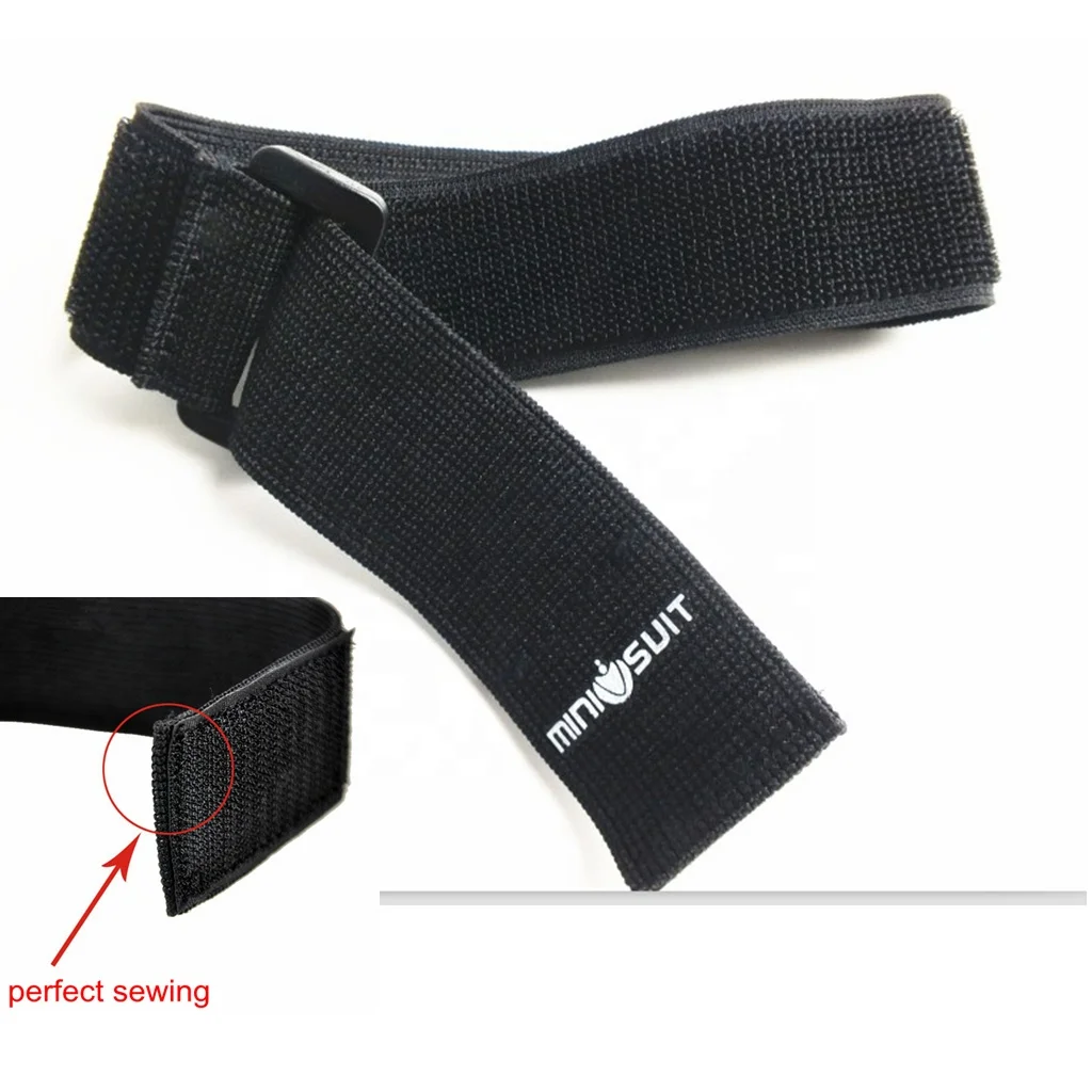 Custom Non-Slip Silicone Hook and Loop Elastic Band High Quality Tapes for Secure Fastening