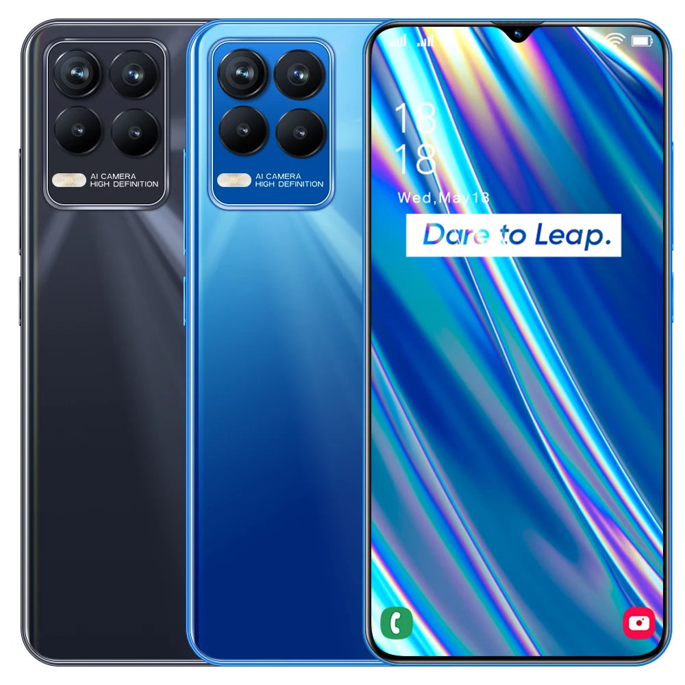 Best price android 6.7 Inch Reolme 8s 5G Dual SIM Card Dual Standby 16GB+512GB smart phone