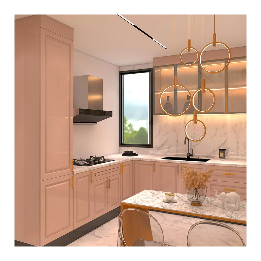 All aluminium cabinets space aluminium magnesium alloy Hanging storage cabinets  customization Kitchen furniture