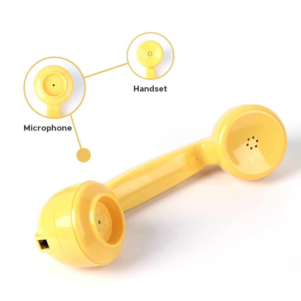 New Recording phone Recorder Old Fashion Antique Resin Telephone for Party wedding and host guest