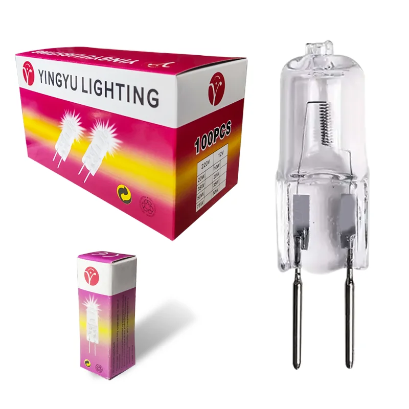 High quality G5.3 halogen lamp Dimmable Light Landscape Lighting G5.3 halogen 35W