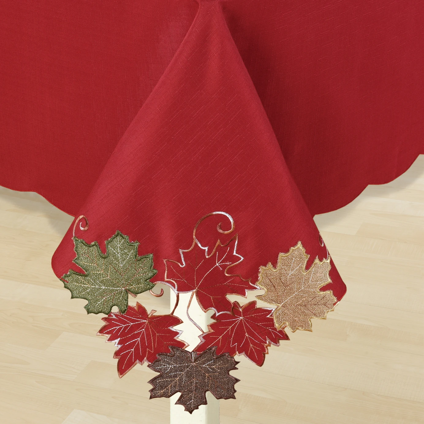 hot selling rectangular tablecloth Christmas embroidery home table cloth