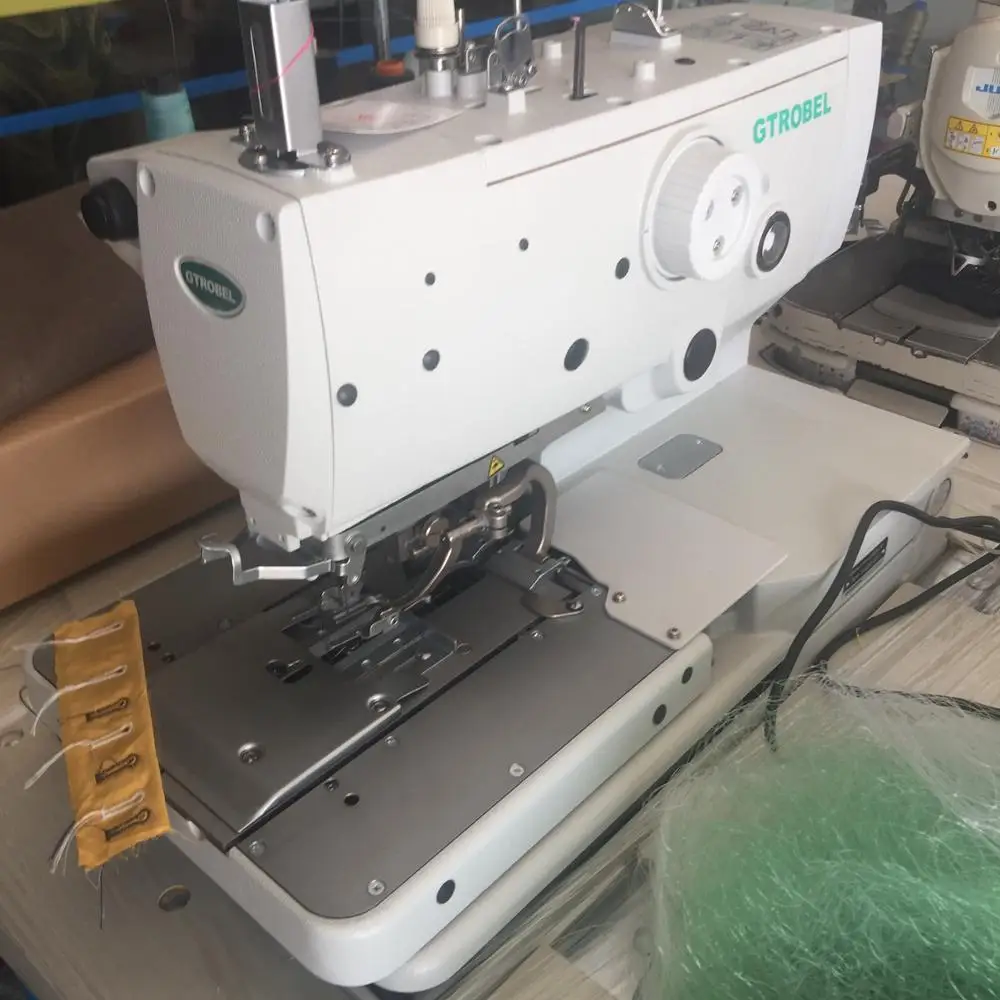 New Gdb-9820 High Speed Computerized Eyelet Buttonhole Sewing Machine