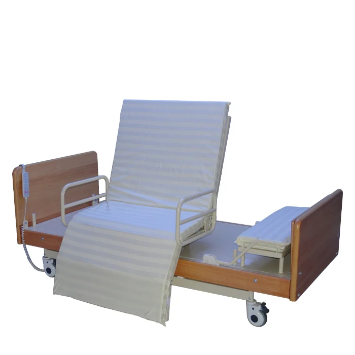 Mdk-5011L Professional Manufacture Home Care Bed 5 Function Rotating Hospital Nursing Bed for Aged
