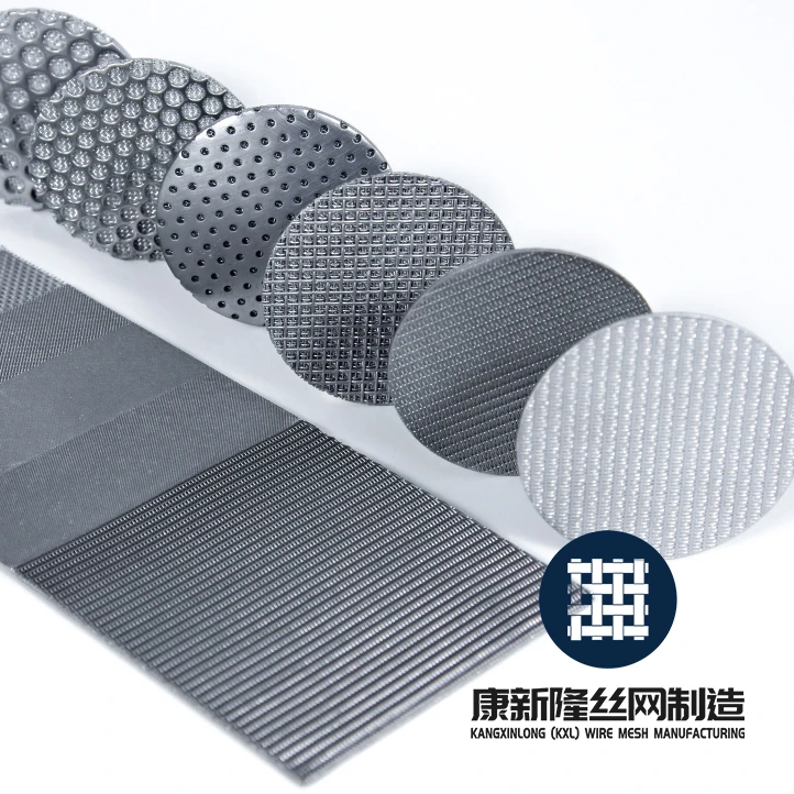 10 Micron Stainless Steel Sintered Mesh Filter For Air Temperature And Gas Dust Removal And Filtration