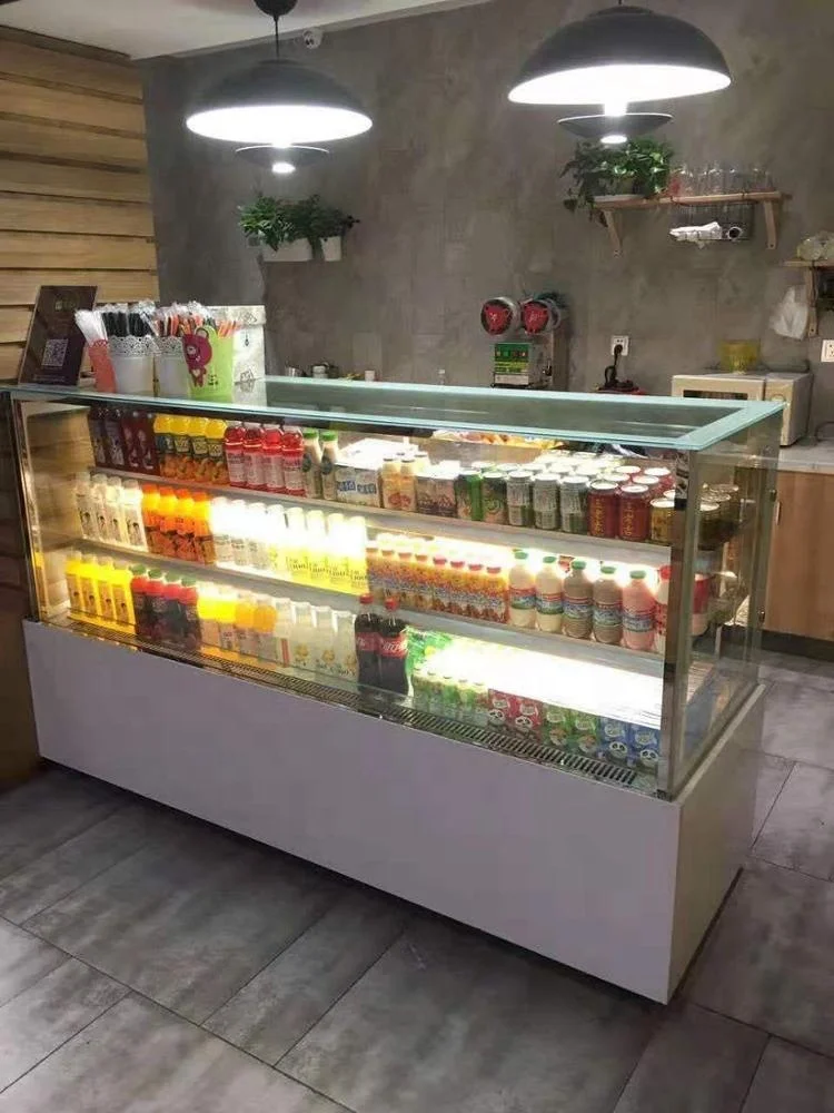 Professional Cake Showcase Bakery Glass Display Refrigerator Made In China