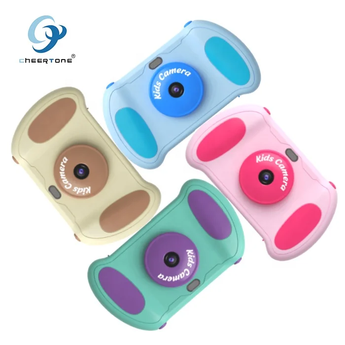 Wholesale New Products Cute kids Camera Digital Camera Toy for Kids Gift Camera with 2.4 inch IPS Screen Music 3 Games
